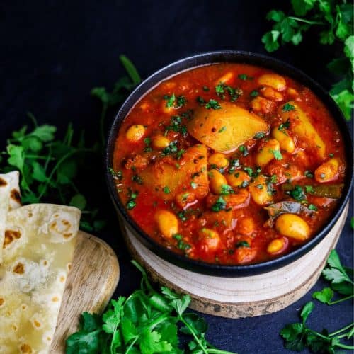 MUSHROOM & BUTTER BEAN STEW