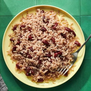 rice-peas