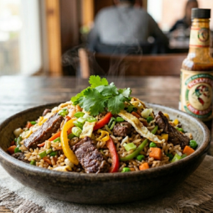 BEEF FRIED RICE