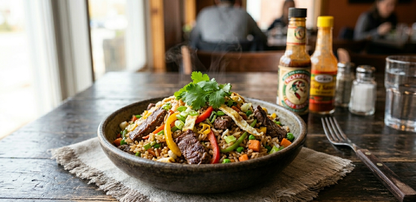 BEEF FRIED RICE