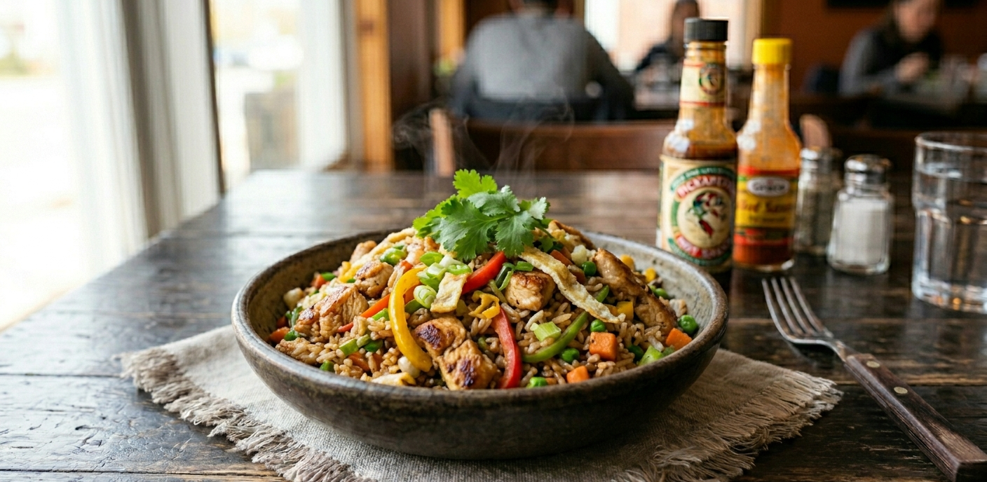 JERK CHICKEN LO MEIN