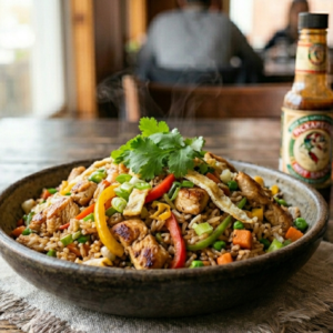 CHICKEN FRIED RICE